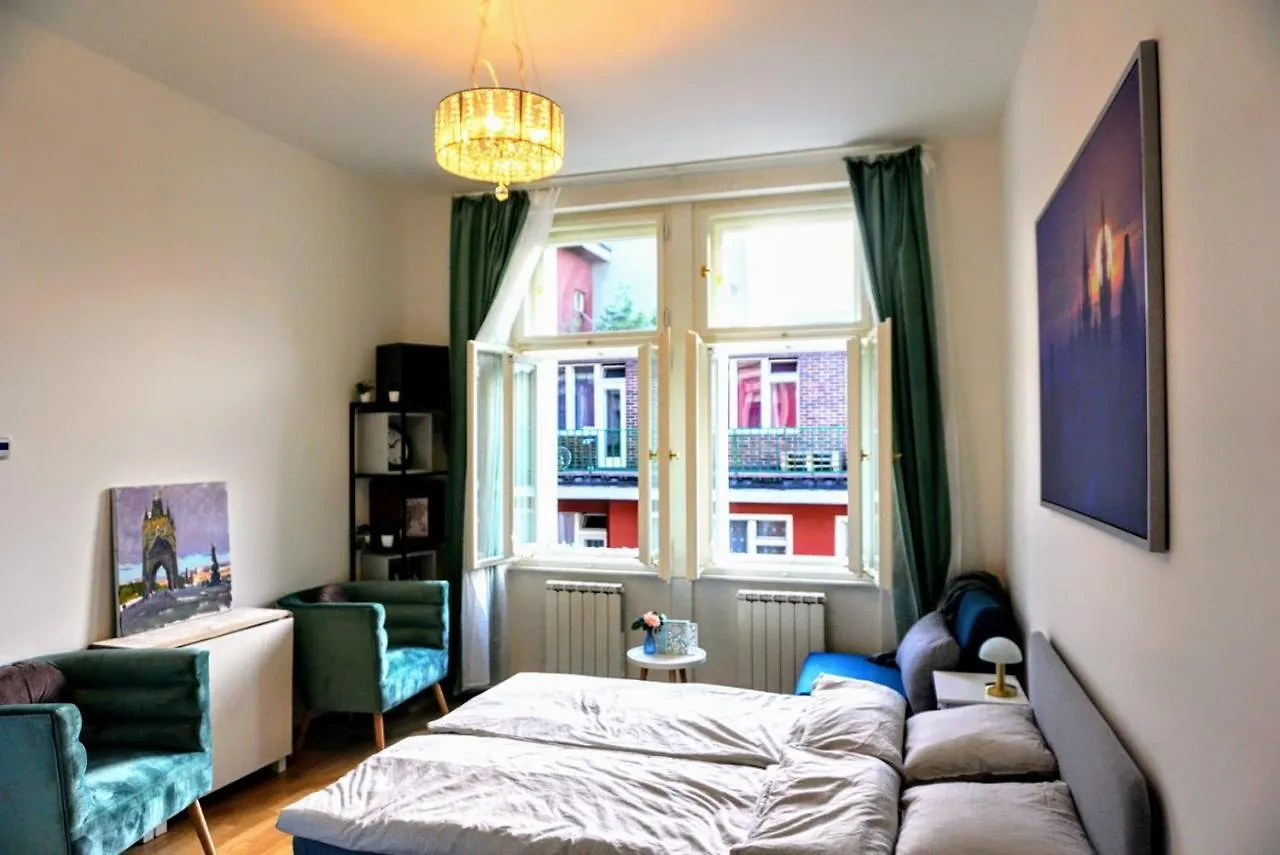 W Apartment, Vintage Style, Next To Wenceslas Square, Prague Center 0*,  Czech Republic